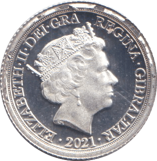 2021 SILVER QUARTER SOVEREIGN ( PROOF ) - SILVER WORLD COINS - Cambridgeshire Coins