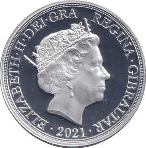 2021 SILVER QUINTUPLE SOVEREIGN ( PROOF ) - SILVER WORLD COINS - Cambridgeshire Coins