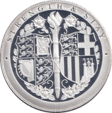 2021 SILVER QUINTUPLE SOVEREIGN ( PROOF ) - SILVER WORLD COINS - Cambridgeshire Coins