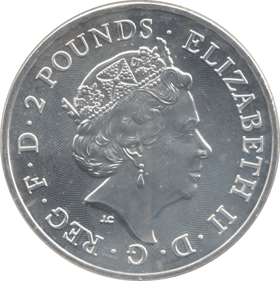 2021 SILVER ROBIN HOOD 2 POUNDS ( BU ) - SILVER WORLD COINS - Cambridgeshire Coins