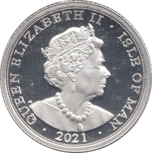 2021 SILVER SOVEREIGN ISLE OF MAN PIEDFORT ( PROOF ) - WORLD COINS - Cambridgeshire Coins