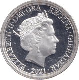 2021 SILVER SOVEREIGN ( PROOF ) - SILVER WORLD COINS - Cambridgeshire Coins