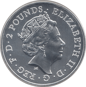 2021 SILVER TWO POUNDS DAVID BOWIE ( BU ) - SILVER WORLD COINS - Cambridgeshire Coins