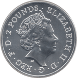 2021 SILVER TWO POUNDS DAVID BOWIE ( BU ) - SILVER WORLD COINS - Cambridgeshire Coins