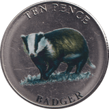 2021 TEN PENCE BAILIWICK OF BADGER (BU) - WORLD COINS - Cambridgeshire Coins