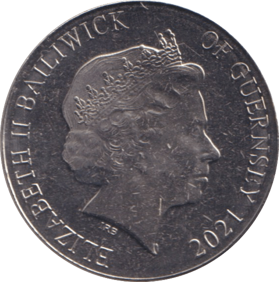 2021 TEN PENCE BAILIWICK OF DRAGONFLY (BU) - WORLD COINS - Cambridgeshire Coins