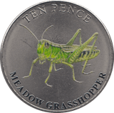 2021 TEN PENCE BAILIWICK OF GUERNSEY MEADOW GRASSHOPPER - 10p Proof - Cambridgeshire Coins