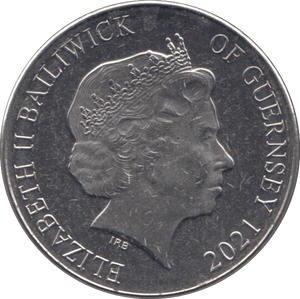 2021 TEN PENCE BAILIWICK OF GUERNSEY SEVEN SPOT LADYBIRD - 10p Proof - Cambridgeshire Coins