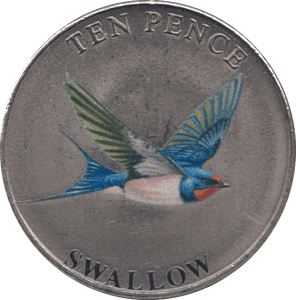2021 TEN PENCE BAILIWICK OF GUERNSEY SWALLOW - 10p Proof - Cambridgeshire Coins
