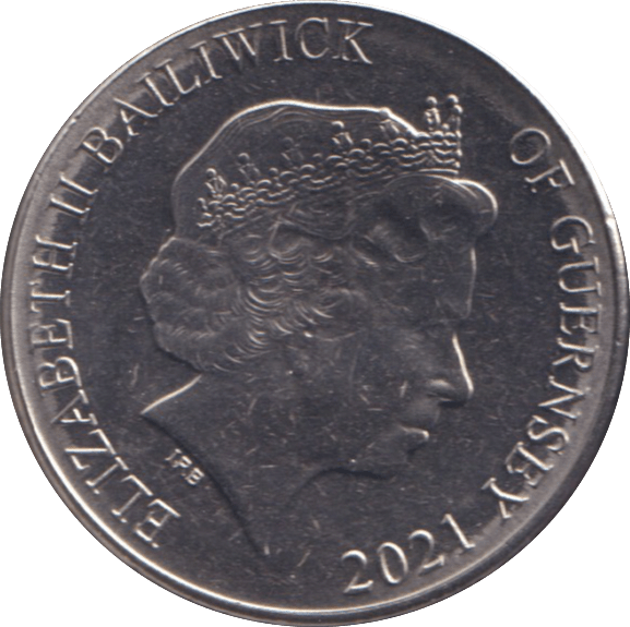 2021 TEN PENCE BAILIWICK OF RED FOX (BU) - WORLD COINS - Cambridgeshire Coins