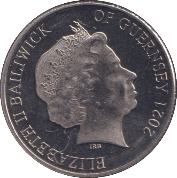 2021 TEN PENCE BAILIWICK OF SHEILDBUG (BU) - WORLD COINS - Cambridgeshire Coins