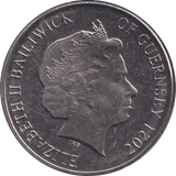 2021 TEN PENCE BAILIWICK OF WHITE-TAILED BUMBLEBEE (BU) - WORLD COINS - Cambridgeshire Coins