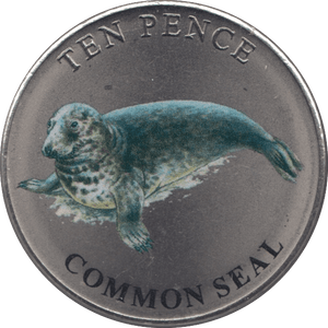 2021 TEN PENCE WILDLIFE COLLECTION COMMON SEAL - WORLD COINS - Cambridgeshire Coins