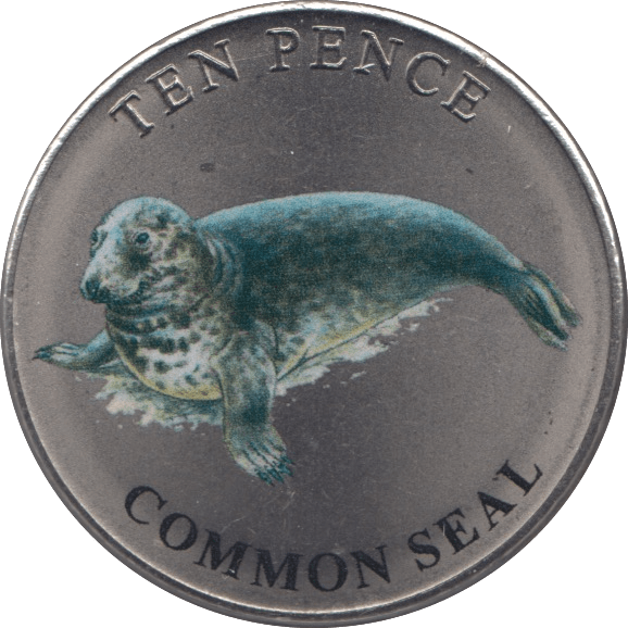 2021 TEN PENCE WILDLIFE COLLECTION COMMON SEAL - WORLD COINS - Cambridgeshire Coins