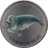 2021 TEN PENCE WILDLIFE COLLECTION COMMON SEAL - WORLD COINS - Cambridgeshire Coins