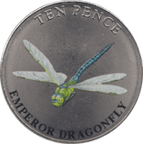 2021 TEN PENCE WILDLIFE COLLECTION EMPEROR DRAGONFLY - WORLD COINS - Cambridgeshire Coins