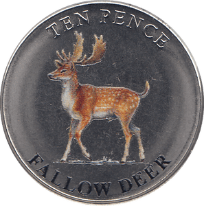 2021 TEN PENCE WILDLIFE COLLECTION FALLOW DEER - WORLD COINS - Cambridgeshire Coins