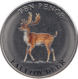 2021 TEN PENCE WILDLIFE COLLECTION FALLOW DEER - WORLD COINS - Cambridgeshire Coins