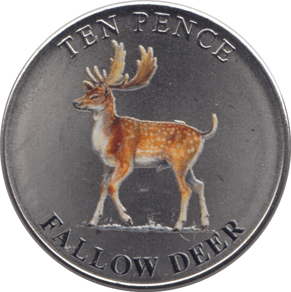 2021 TEN PENCE WILDLIFE COLLECTION FALLOW DEER - WORLD COINS - Cambridgeshire Coins