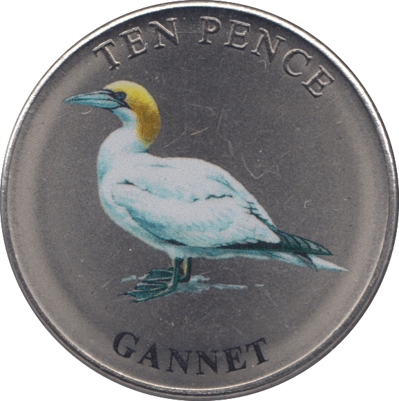 2021 TEN PENCE WILDLIFE COLLECTION GANNET - WORLD COINS - Cambridgeshire Coins