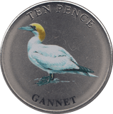 2021 TEN PENCE WILDLIFE COLLECTION GANNET - WORLD COINS - Cambridgeshire Coins