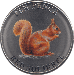 2021 TEN PENCE WILDLIFE COLLECTION RED SQUIRREL - WORLD COINS - Cambridgeshire Coins
