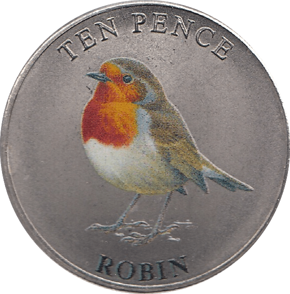 2021 TEN PENCE WILDLIFE COLLECTION ROBIN - WORLD COINS - Cambridgeshire Coins