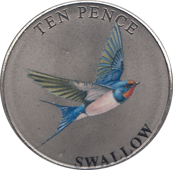 2021 TEN PENCE WILDLIFE COLLECTION SWALLOW - WORLD COINS - Cambridgeshire Coins