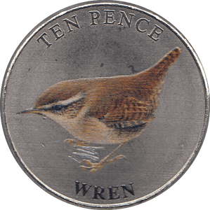 2021 TEN PENCE WILDLIFE COLLECTION WREN - WORLD COINS - Cambridgeshire Coins