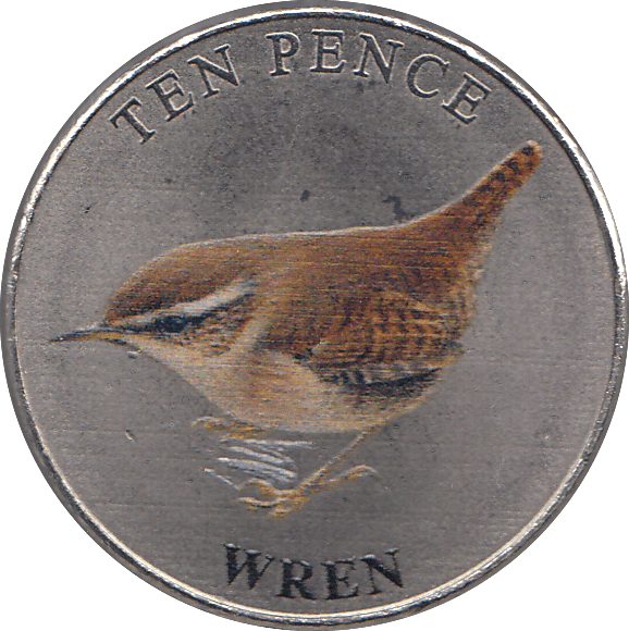 2021 TEN PENCE WILDLIFE COLLECTION WREN - WORLD COINS - Cambridgeshire Coins