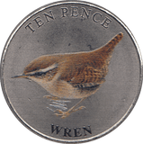 2021 TEN PENCE WILDLIFE COLLECTION WREN - WORLD COINS - Cambridgeshire Coins