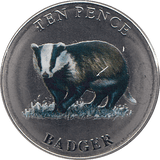 2021 TENN PENCE WILDLIFE COLLECTION BADGER - WORLD COINS - Cambridgeshire Coins