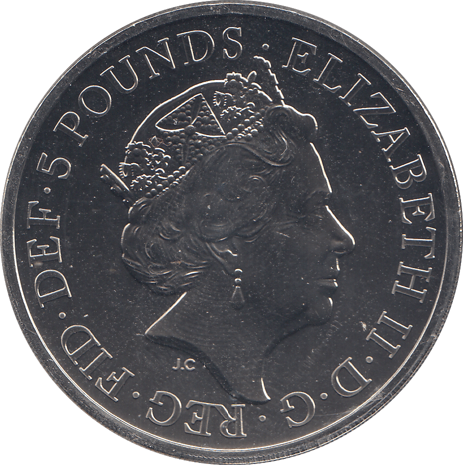 2021 THE QUEENS BEASTS 5 POUNDS - WORLD COINS - Cambridgeshire Coins