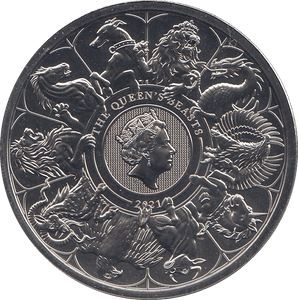 2021 THE QUEENS BEASTS 5 POUNDS - WORLD COINS - Cambridgeshire Coins