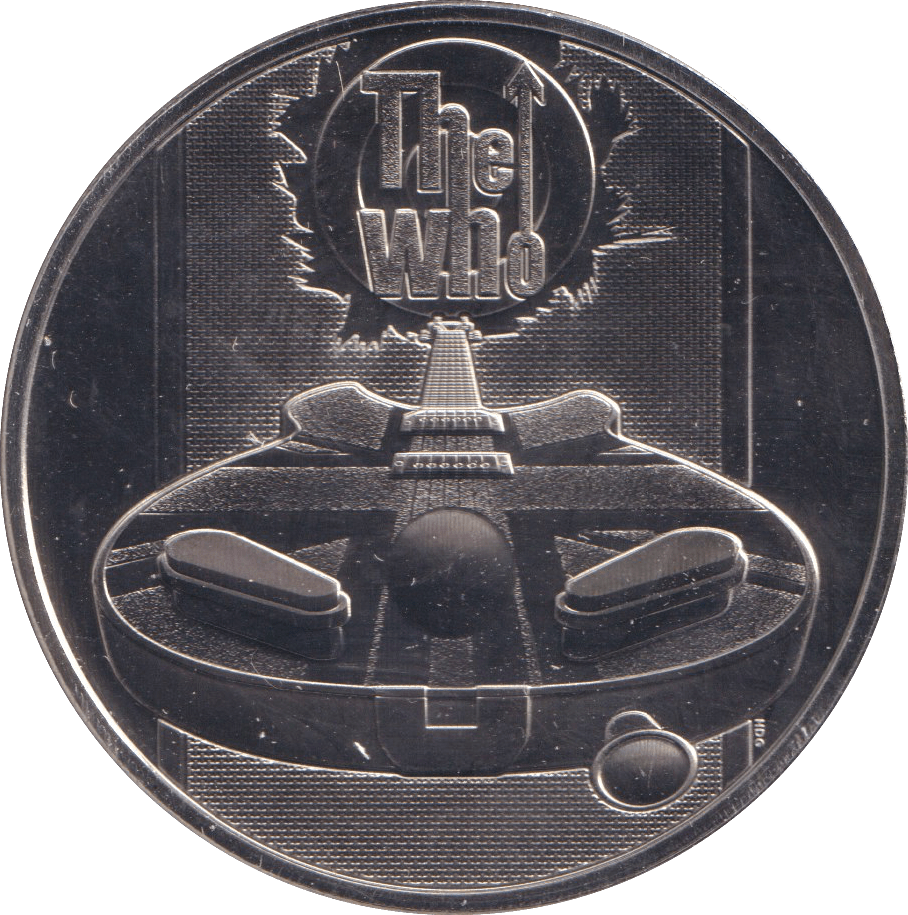 2021 THE WHO FIVE POUNDS ( BU ) - SILVER PROOF - Cambridgeshire Coins
