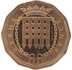 2021 THREEPENCE TRISTAN DA CUNHA - WORLD COINS - Cambridgeshire Coins