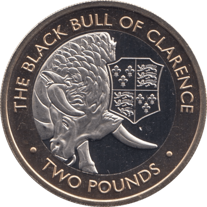 2021 TWO POUND COIN BU BRITISH INDIAN OCEAN THE BLACK BULL OF CLARENCE - WORLD COINS - Cambridgeshire Coins