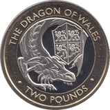 2021 TWO POUND COIN BU BRITISH INDIAN OCEAN THE DRAGON OF WALES - WORLD COINS - Cambridgeshire Coins