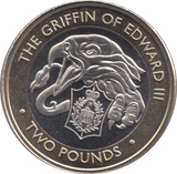 2021 TWO POUND COIN BU BRITISH INDIAN OCEAN THE GRIFFIN OF EDWARD III - WORLD COINS - Cambridgeshire Coins