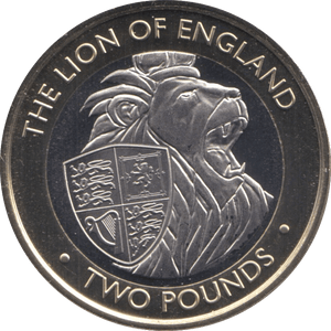 2021 TWO POUND COIN BU BRITISH INDIAN OCEAN THE LION OF ENGLAND - WORLD COINS - Cambridgeshire Coins
