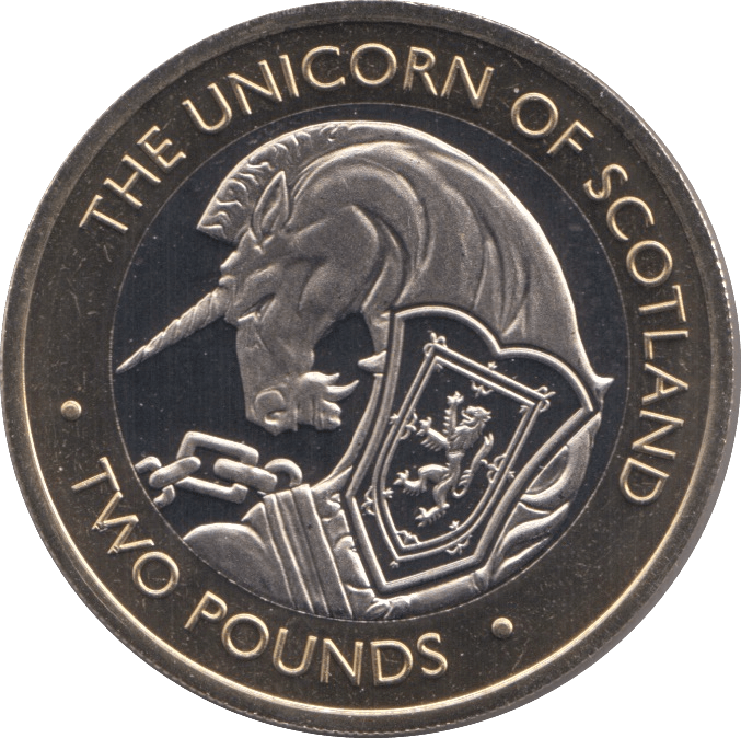 2021 TWO POUND COIN BU BRITISH INDIAN OCEAN THE UNICORN OF SCOTLAND - WORLD COINS - Cambridgeshire Coins