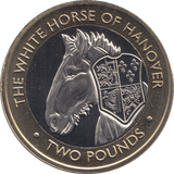 2021 TWO POUND COIN BU BRITISH INDIAN OCEAN THE WHITE HORSE OF HANOVER - WORLD COINS - Cambridgeshire Coins