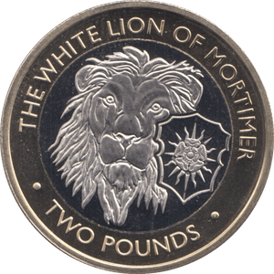 2021 TWO POUND COIN BU BRITISH INDIAN OCEAN THE WHITE LION OF MORTIMER - WORLD COINS - Cambridgeshire Coins