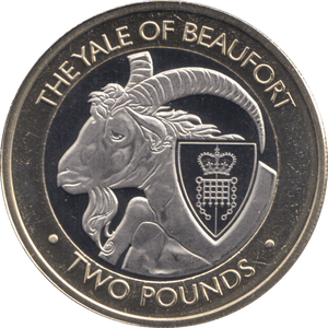 2021 TWO POUND COIN BU BRITISH INDIAN OCEAN THE YALE OF BEAUFORT - WORLD COINS - Cambridgeshire Coins