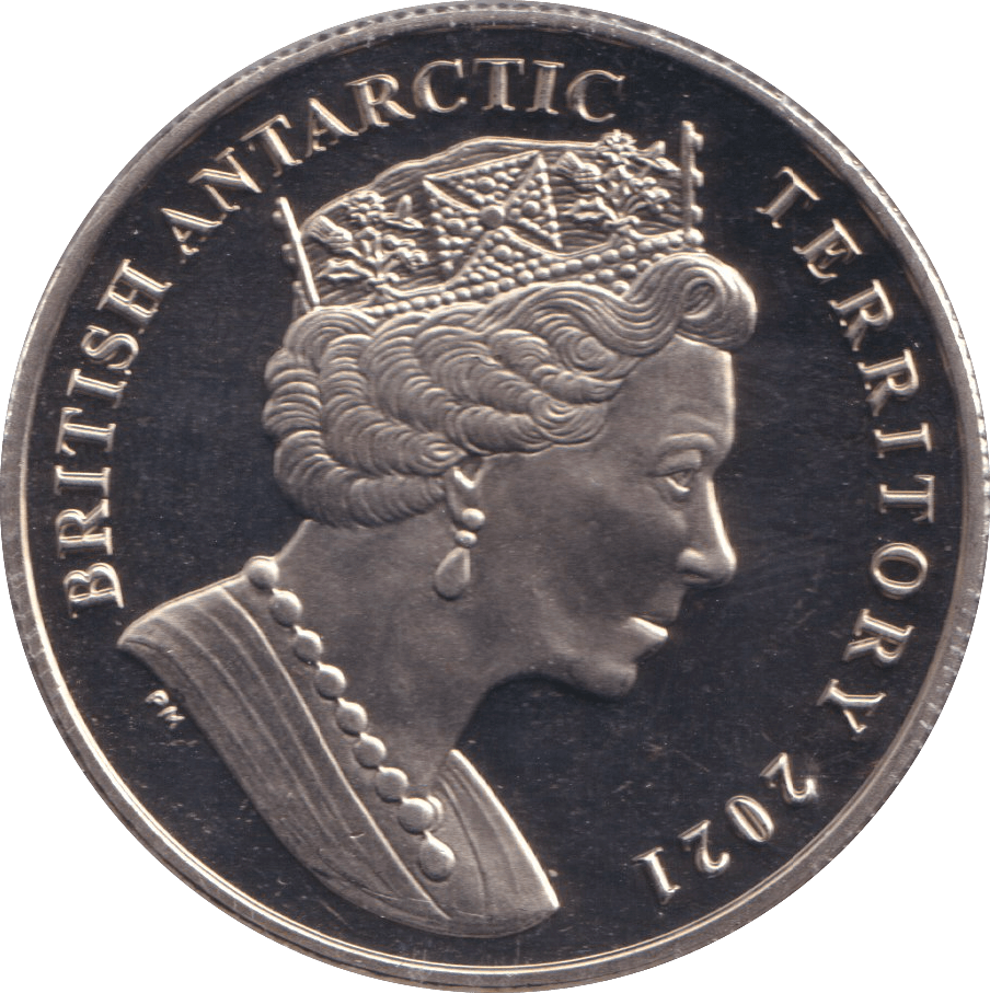 2021 TWO POUNDS BRITISH ANTARCTIC TERRITORY - WORLD COINS - Cambridgeshire Coins