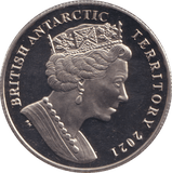 2021 TWO POUNDS BRITISH ANTARCTIC TERRITORY - WORLD COINS - Cambridgeshire Coins