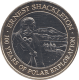 2021 TWO POUNDS ERNEST SHACKLETON 100 YEARS OF POLAR EXPLORATION ( BU ) - WORLD COINS - Cambridgeshire Coins