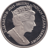 2021 TWO POUNDS PARROTFISH BRITISH INDIAN OCEAN TERRITORY - WORLD COINS - Cambridgeshire Coins