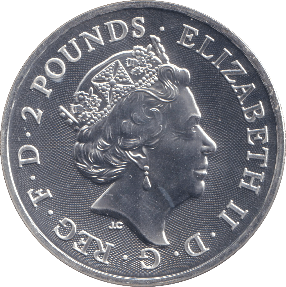 2021 TWO POUNDS SILVER PROOF - WORLD COINS - Cambridgeshire Coins