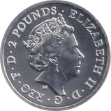 2021 TWO POUNDS SILVER PROOF - WORLD COINS - Cambridgeshire Coins